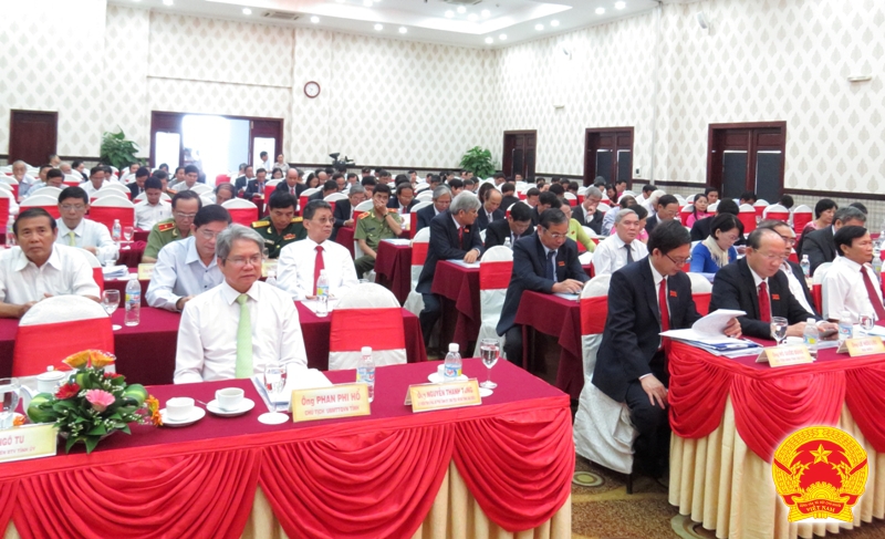 Các đại biểu thanh dự kỳ họp thứ 13 HĐND tỉnh Khóa XI, nhiệm...