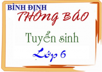 TUYEN SINH 6