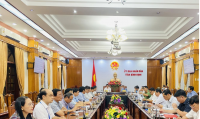 Phó Chủ tịch UBND tỉnh Lâm Hải Giang dự Hội nghị trực tuyến về công tác thi tốt nghiệp THPT năm 2022