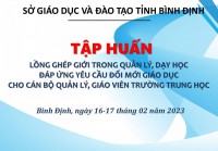 Khai mạc tập huấn về lồng ghép giới trong quản lý, dạy học, đáp ứng yêu cầu đổi mới giáo dục