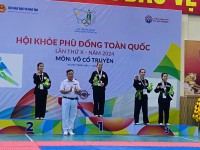 Hội khỏe Phù Ðổng toàn quốc lần thứ X -năm 2024: Bình Định đứng nhất toàn đoàn nội dung quyền thuật